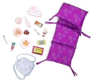 Slumber Delight Sleepover Accessory Set for 18" Dolls