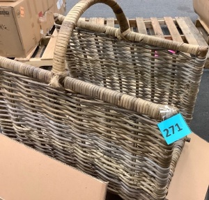 Woven Magazine Basket