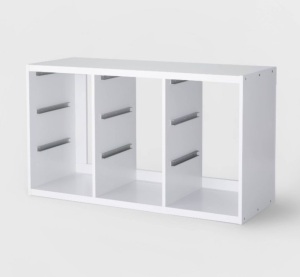 Triple Opening Sliding Bin Cube Frame (Bins Not Included)