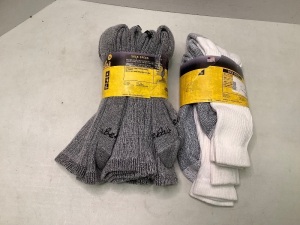 Lot of (2) Packs of Socks, Appears New