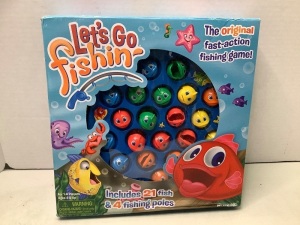 Lets Go Fishing Game, Appears New