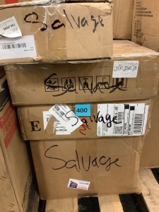 Pallet of Salvage, Presorted Items May Be Broken, Damaged, or Have Missing Pieces