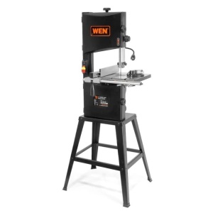 3.5-Amp 10-Inch Two-Speed Band Saw with Stand and Worklight