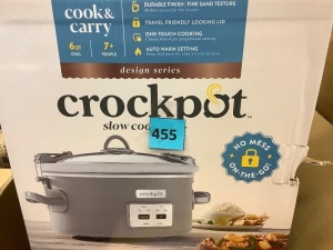 Crock Pot 6qt Cook and Carry Programmable Slow Cooker