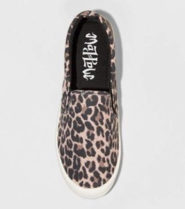 Women's Mad Love Kasandra Slip-On Canvas Sneakers, Cheetah, Size 8, Appears New