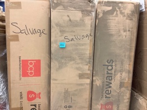 Pallet of Salvage, Presorted Items May Be Broken, Damaged, or Have Missing Pieces