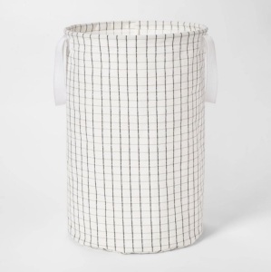 Case of (4) Soft Sided Scrunchable Round Laundry Hamper