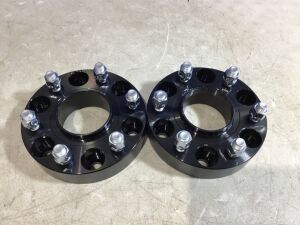 KSP 6X5.5 Wheel Spacers,1.5" Real Forged Spacers with 78.1mm Hub Bore M14x1.5 Studs fit for Tahoe Avalanche Express Suburban Sierra Yukon