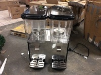 Commerical Cold/Frozen&nbsp;Beverage Dispense Machine w/&nbsp;(2) 18L Tanks. E-Commerce Return. Condition Unknown.&nbsp;