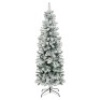 6'&nbsp;Snow Flocked Artificial Pencil Christmas Tree w/ Stand&nbsp;
