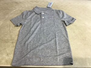 Case of Cat & Jack Boys' Short Sleeve Performance Uniform Polo Shirt 