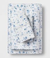 Threshold&nbsp;400 Thread Count Printed Performance Sheet Set, Full&nbsp;