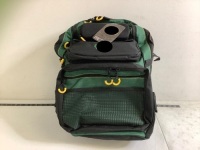 Backpack w/ Tackle Box, Appears New