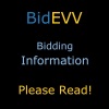 BIDDING INFORMATION - PLEASE READ!