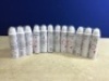 Lot of (12) Dove 0% Aluminum Deodorant Spray, Pomegranate & Lemon Verbena
