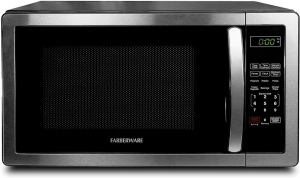Farberware 1.1 Cu. Ft. Stainless Steel Countertop Microwave Oven With 6 Cooking Programs, LED Lighting, 1000 Watts. Appears New