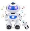 Kids Electronic RC Intelligent Walking Dancing Futuristic Robot STEM Toy w/ Music, Lights