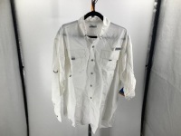 Columbia Bahama II Long Sleeve Shirt, Medium, Appears New