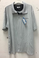 Columbia Mens Omni-Wick Polo, XL, New