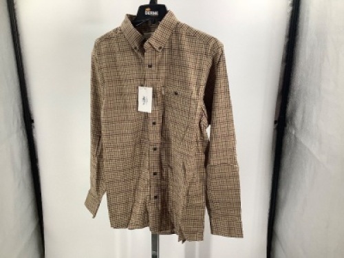 Bob Timberlake Wrinke Flree Men's Shirt, Medium, Appears New