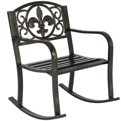 Metal Outdoor Rocking Chair 