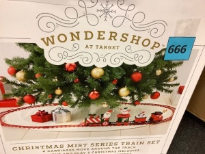 Wondershop Christmas Mist Series Train Set