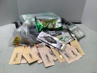 Lot of (20) Misc. Fishing Lures and Supplies, Ecommerce Return