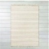 Hearth & Hand Rusty Red Stripe with Fringe Area Rug, 5' x 7'. NEW