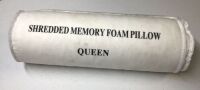 Queen Size Shredded Memory Foam Pillow - Appears New