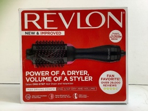 Revlon Hair Dryer/Volumizer, Powers Up, E-Comm Return