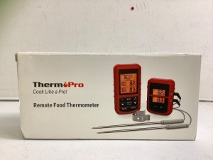 Remote Food Thermometer, Powers Up, Appears New