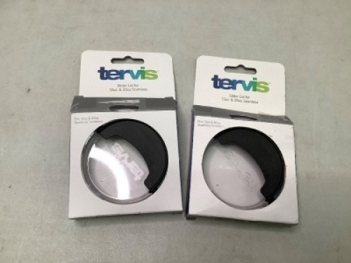 Lot of (2) Tervis Lid, Appears New