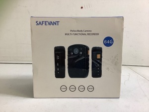 Safevant Police Body Camera, Powers Up, E-Comm Return