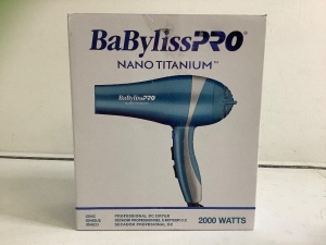 BaByliss Pro Hair Dryer, Powers Up, E-Comm Return