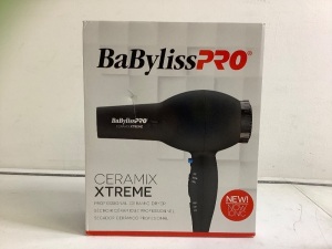 BaByliss Pro Ceramic Hair Dryer, Powers Up, E-Comm Return