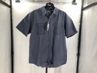 Red Head Short Sleeve Shirt, Large, Appears New