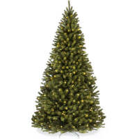 Pre- Lit Artificial Christmas Tree w/ Incandescent Lights