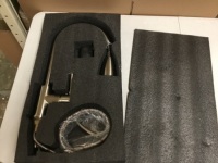 Kitchen Sink Faucet w/ Pull Out Sprayer Head, Brushed Nickel Finish. Appears New.&nbsp;