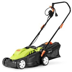 14-Inch 12Amp Corded Electric Lawn Mower w/Folding Handle 