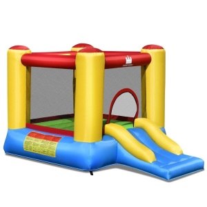 Kids Inflatable Jumping Bounce House without Blower  