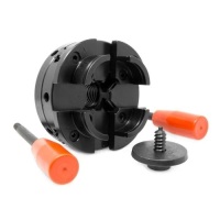 WEN LA4444 &nbsp; 4 -Inch &nbsp;4 Jaw &nbsp;Self &nbsp;Centering &nbsp;Lathe Chuck Set &nbsp; W / 1 - Inch &nbsp; X &nbsp;8 &nbsp;TPI Thread