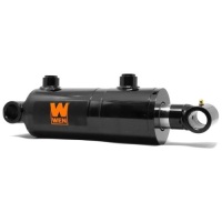 Cross Tube Hydraulic Cylinder with 3-inch Bore and 4-inch Stroke