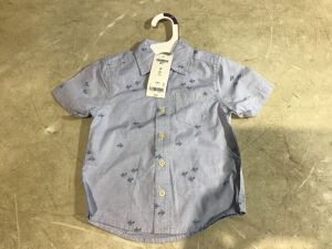 Lot of (5) OshKosh Bgosh Button Down Toddler Shirts, Size 2T