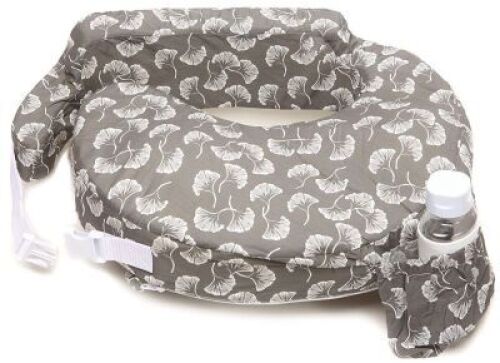 My Brest Friend Original Nursing Posture Pillow, Grey/White - Appears New