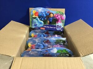 Case of (6) Just Play Blue's Clues & You! Collectible Figure Sets