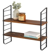 mDesign 2-Tiered Floating Shelf, New