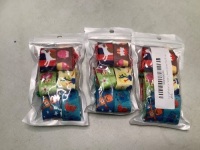 Lot of (3) Silicone Pacifier Clip, Appears New