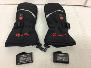 Savior Heated Ski Mittens for Men & Women, S, Powers Up, Appears New, Retail 119.00