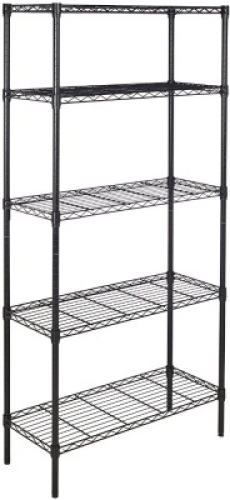 5-Shelf Adjustable, Heavy Duty Storage Shelving Unit (350 lbs loading capacity per shelf). E-Commerce.&nbsp;Appears New.&nbsp;