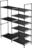 KIKIONLIFE DIY 6-Tier&nbsp;Shoe&nbsp;Tower Storage Rack. Appears New. E-Commerce.&nbsp;